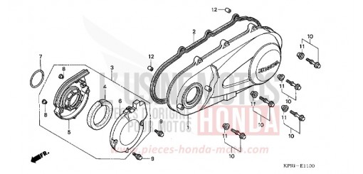 PANNEAU CARTER-MOTEUR G. SH1501 de 2001